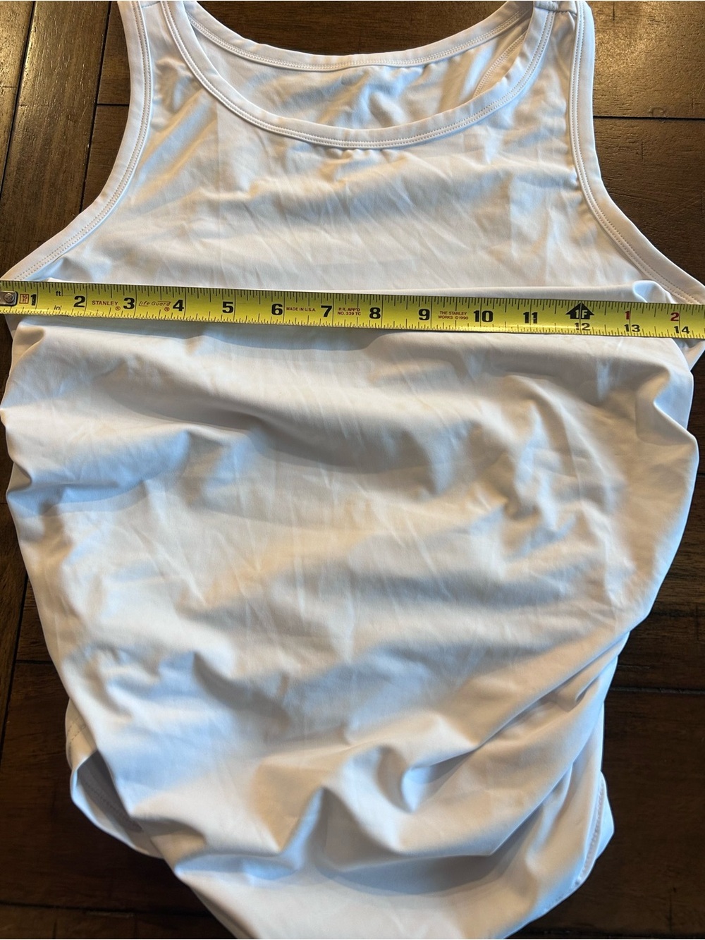 Halara Round Neck Racerback Ruched Yoga Tank Top Size XS - Picture 9 of 10